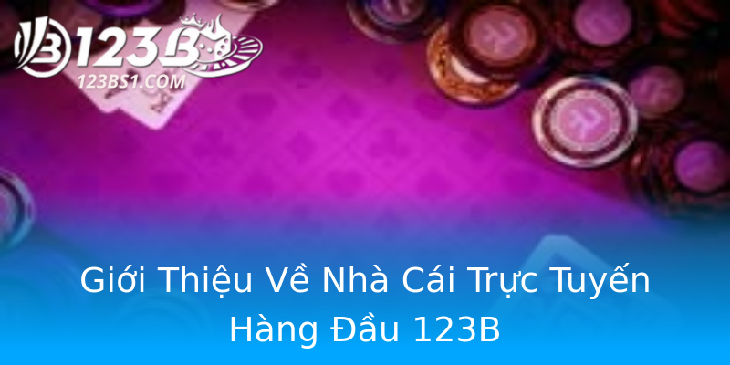 Giới Thiệu Về Nhà Cái Trực Tuyến Hàng Đầu 123B
