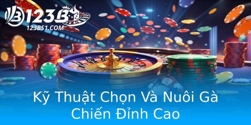 Kỹ Thuật Chọn Và Nuôi Gà Chiến Đỉnh Cao